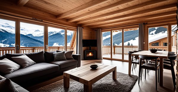 Chalet 70m² pour 6 personnes : confort et qualité avec jfr nature et bois